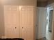 Bedroom closet with bi-fold doors at 2517 Horton Dr, Anderson, IN 46011