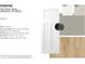 A well put together collection of interior finishes including door, paint, flooring, carpet, hardware and trim paint samples at 325 Atlas Dr, Lebanon, IN 46052