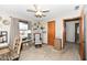 Comfortable bedroom with natural light, ceiling fan, and neutral decor at 3607 Windsor Way, Anderson, IN 46011