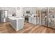 Well-appointed kitchen with stainless steel appliances and ample storage, flowing into adjacent living spaces at 3971 Albert Ln, Bargersville, IN 46106