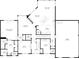 Detailed floor plan of second floor showcasing layout with dimensions for rooms and features at 4312 S Woodbridge Ln, New Palestine, IN 46163