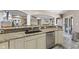 Detailed wet bar area featuring stone and granite countertops at 4312 S Woodbridge Ln, New Palestine, IN 46163