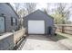 Detached garage, providing secure parking and additional storage options at 4342 Lasalle St, Indianapolis, IN 46205