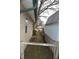 Side yard with fenced perimeter and access to the backyard at 4431 Bertrand Rd, Indianapolis, IN 46222