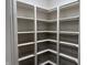 Pantry with many shelves for storing groceries at 609 W Pearl St, Trafalgar, IN 46181