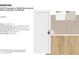 Interior door, paint, carpet, and flooring color combinations with hardware at 6229 Hampton Walk Blvd, McCordsville, IN 46055