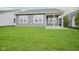 Exterior view of the home with a cozy patio and expansive backyard at 714 Faudree Dr, Westfield, IN 46074