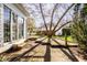 Beautiful brick patio and backyard area, perfect for outdoor relaxation and entertainment at 8037 Lynch Ln, Indianapolis, IN 46250