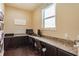 Functional office space with built in desk, drawers and great natural light at 8855 Sugar Cay Ct, Zionsville, IN 46077