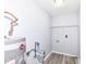 Utility room with water heater and ample space for storage at 1254 E 400 N, Greenfield, IN 46140