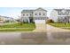Charming two-story home featuring a two-car garage and well-manicured front lawn at 13820 N Cardonia Dr, Camby, IN 46113