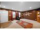 Cozy living room featuring modern furniture, warm lighting, and decorative accents at 13820 N Cardonia Dr, Camby, IN 46113