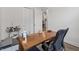 Office with large desk and an open view to the rest of the home at 16422 Brigham Ln, Westfield, IN 46074