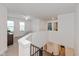 Spacious upstairs loft area offering natural light, versatile space, and smooth carpet flooring at 2208 Dudley Ave, Westfield, IN 46074