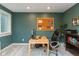 Home office with large window for ample light at 2208 Dudley Ave, Westfield, IN 46074