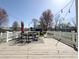 Outdoor deck with table and chairs, perfect for outdoor dining and entertaining at 2419 N Park Ave, Indianapolis, IN 46205
