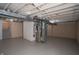 Unfinished basement featuring furnace at 3140 Bonham Dr, Indianapolis, IN 46222