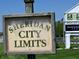 A sign indicating the city limits of Sheridan with surrounding greenery and a business sign nearby at 3315 Godby Dr, Sheridan, IN 46069