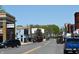 A charming street view with American flags, a United Rentals store, and well-maintained roads at 3315 Godby Dr, Sheridan, IN 46069