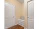 Cozy entryway with bench seating and convenient storage with easy access to the front door at 442 Athens Pl, Westfield, IN 46074