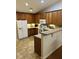 Charming kitchen featuring abundant cabinet space and modern appliances at 4871 Franklin Villas Dr, Indianapolis, IN 46237