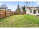 Fully fenced backyard providing privacy and a safe area for recreation at 5105 Hawks Crescent Ct, Indianapolis, IN 46254