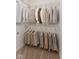 Bright closet featuring ample hanging space with adjustable wire shelving system at 518 Carthage Cir, Westfield, IN 46074
