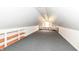 A finished attic offers ample storage space at 7145 Lafayette Rd, Indianapolis, IN 46278