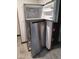 Refrigerator with clean, white interior and ample storage space at 721 1St Ne Ave, Carmel, IN 46032