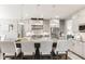 Beautiful kitchen with stainless steel appliances, granite countertops, and white cabinetry at 978 S Fairway Village Ct, Greenfield, IN 46140