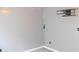 Bedroom with gray walls, carpeted floors, and wall-mounted TV bracket at 1139 Topp Creek Dr, Indianapolis, IN 46214