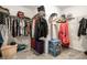 Spacious walk-in closet with ample shelving and clothing racks for organized storage solutions at 11629 Brookwood Trace Ln, Indianapolis, IN 46229