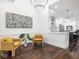 Inviting living space with modern decor and open layout to the kitchen at 1326 E 10Th St, Indianapolis, IN 46202
