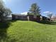 Expansive backyard views of the property at 1348 Secretariat Ln, Indianapolis, IN 46217
