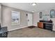 Bright living room with fresh paint and large window for natural light showcasing modern decor at 159 Longleaf Ln, Greenfield, IN 46140