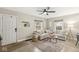 Cozy living room featuring a comfortable couch, stylish decor, and plenty of natural light at 1741 Caldwell Pl, Columbus, IN 47201