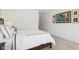 Bright bedroom with a queen-sized bed and simple decor, with white walls and artful accents adding a touch of personality at 2250 Egbert Rd, Westfield, IN 46074