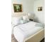 Bedroom featuring luxurious linens, a comfortable bed, and a bedside table with a lamp at 2250 Egbert Rd, Westfield, IN 46074