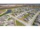 Scenic aerial view of the neighborhood showcasing the community's layout and design at 2250 Egbert Rd, Westfield, IN 46074