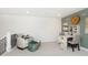 Cozy bonus room features neutral walls, carpeted floors, desk, and decor at 261 Onset Way, Westfield, IN 46074