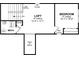 Floor plan featuring a loft, bedroom, attic access, and an open space at 261 Onset Way, Westfield, IN 46074