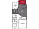 Floor plan showcasing the primary bedroom, living area, and two-car garage at 261 Onset Way, Westfield, IN 46074