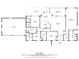 Detailed floor plan showcasing layout of the home with dimensions for each room at 2810 Winterway Dr, Shelbyville, IN 46176