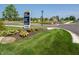New homes in Centre Place community with a large landscaped entrance at 3303 Godby Dr, Sheridan, IN 46069