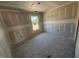 Bedroom with drywall and a window at 3309 Godby Dr, Sheridan, IN 46069