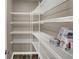 White wire shelving maximizes closet space in this home, offering ample storage for organization and convenience at 3529 Miesha Dr, Indianapolis, IN 46217