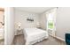Cozy bedroom features natural light and neutral decor at 3650 Tipperlin Rd, Bargersville, IN 46106