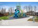 Modern community playground with slides and various climbing structures at 3650 Tipperlin Rd, Bargersville, IN 46106