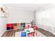 Inviting playroom with colorful storage, a play table, and bright, natural light at 3650 Tipperlin Rd, Bargersville, IN 46106