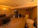 Basement with a hardwood floor and a view of an adjacent area, providing ample space and versatility at 3730 Cheyenne Ct, Columbus, IN 47203